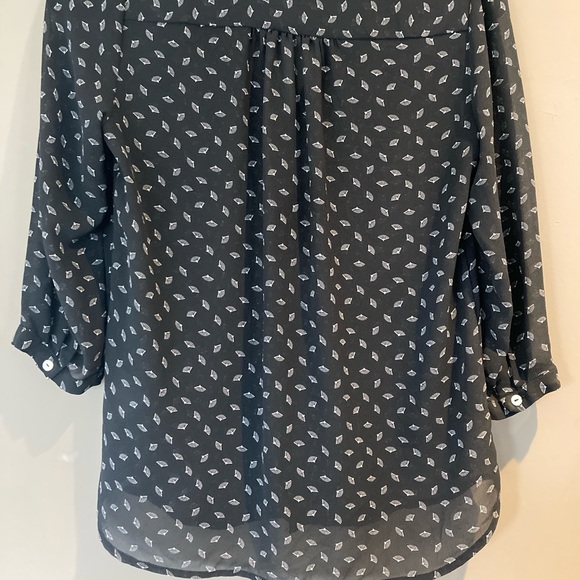 Sheer Button Down Shirt - Picture 2 of 4